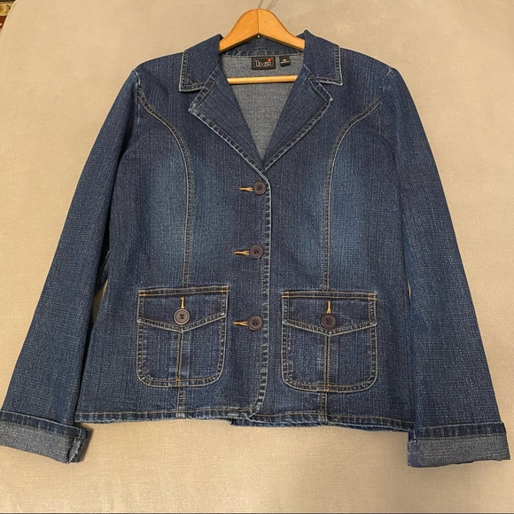 EUC Junior's Jean Jacket with two front pockets - Picture 4 of 7